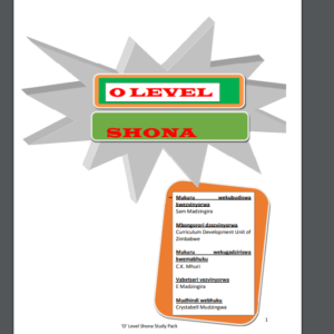 O Level Shona Revision Guide