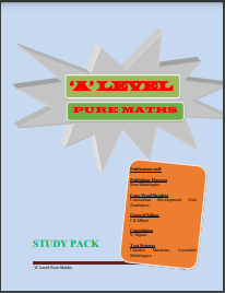 A Level Pure Maths Revision Guide Study Pack