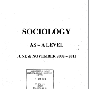 A Level Sociology greenbook pdf download