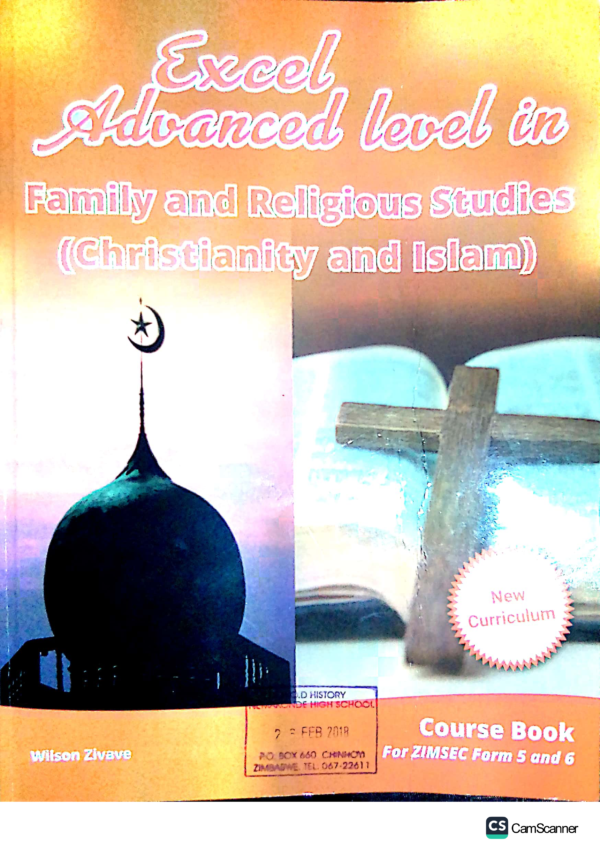 Excel in Advanced Level Family and Religious Studies- Christianity & Islam