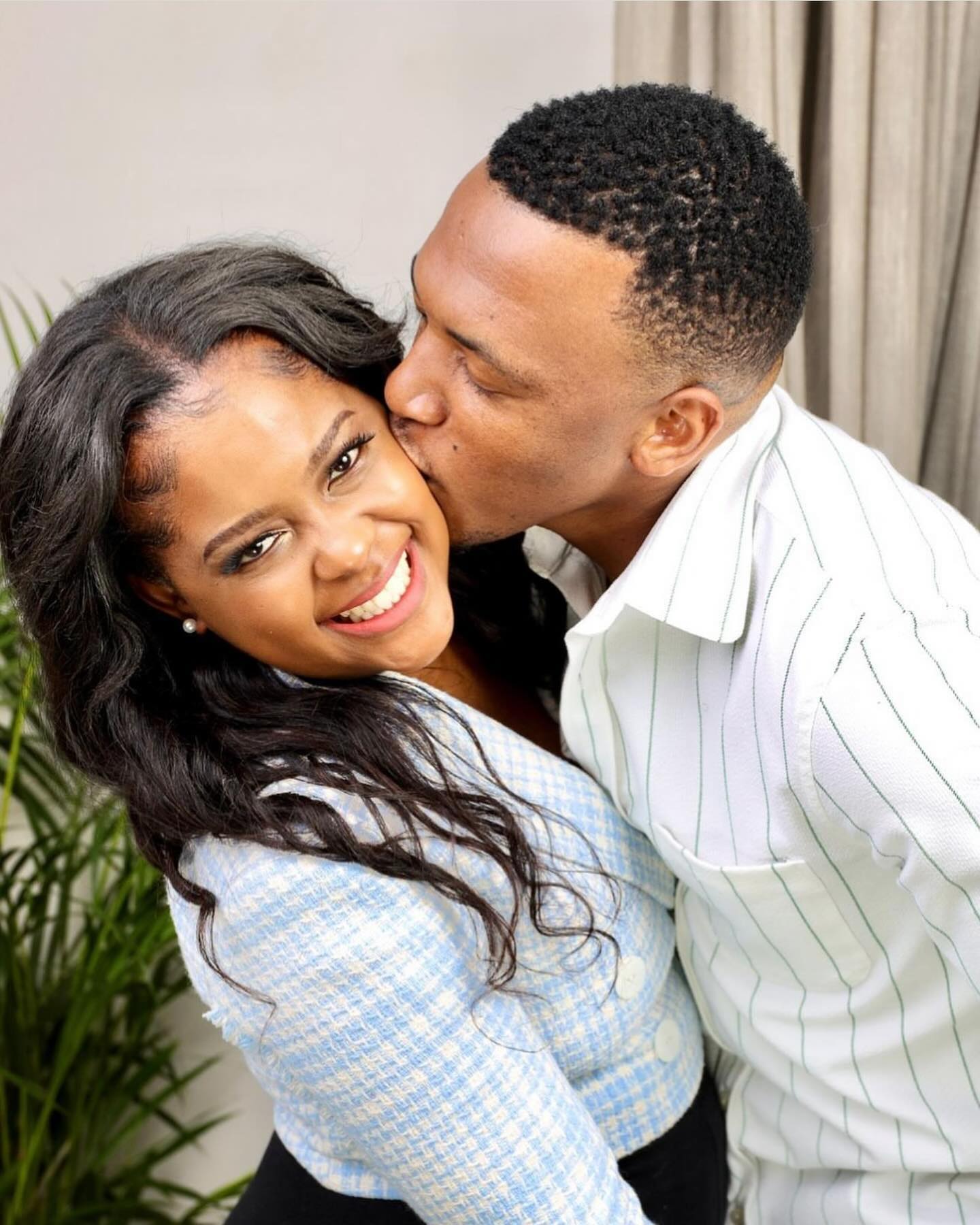 Gospel star Dumi Mkokstad and his wife celebrate 5th wedding anniversary