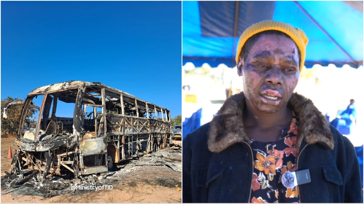 WATCH: Survivor Narrates How She Got Burnt Saving Her Children In The Pashonlink Bus Fire