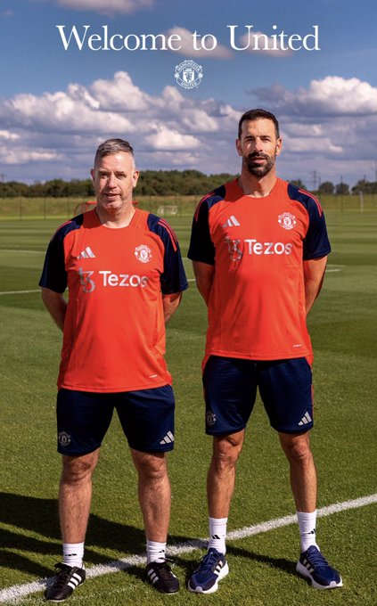 Rene Hake and Ruud van Nistelrooy