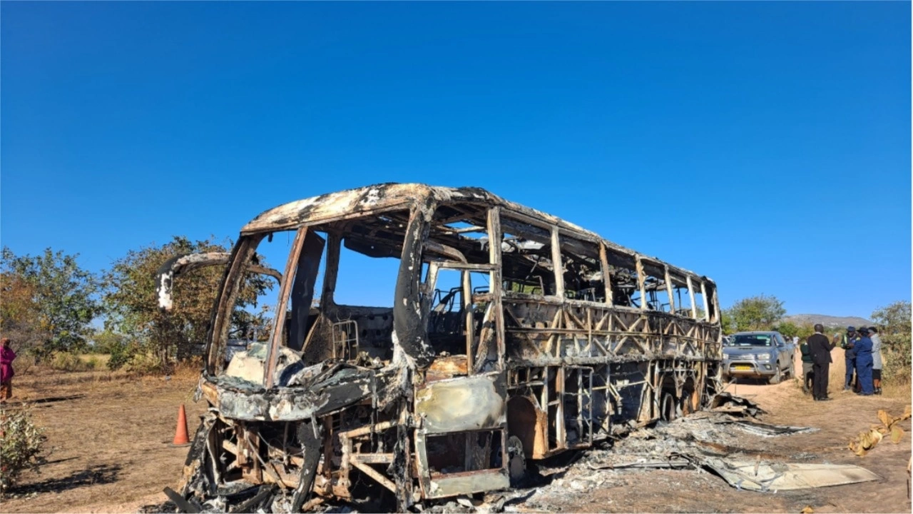 Passion Link Bus Fire Latest: ZRP Releases Names of Passengers Burnt Beyond Recognition