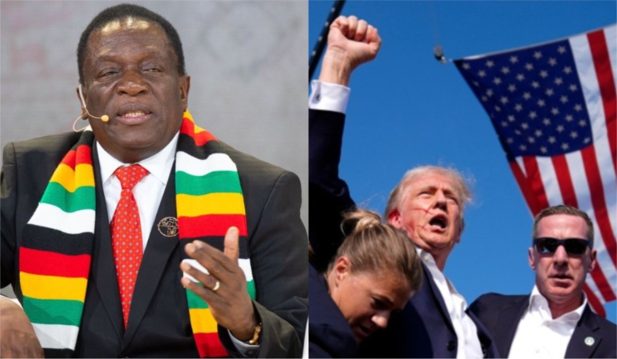 President Emmerson Mnangagwa Condemns Cowardly Attack on Donald Trump Following Shooting Incident, Expresses Sympathy