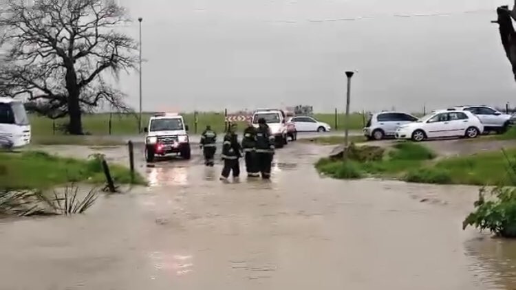 Over 200 pupils & staff evacuated after bridge to Western Cape school collapses due to flooding