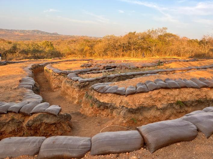 Police top brass visit illegal military site in Mpumalanga