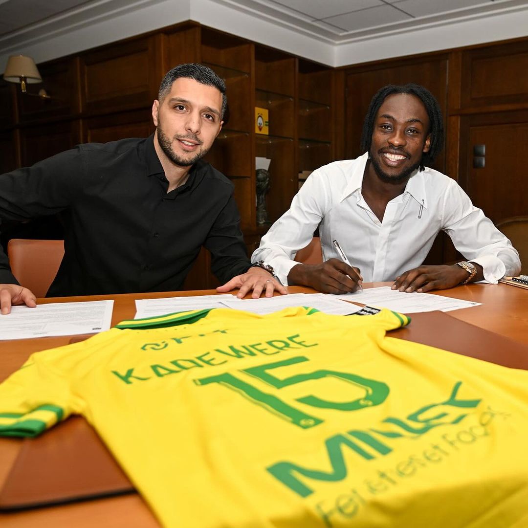 Tino Kadewere completes permanent switch to Nantes