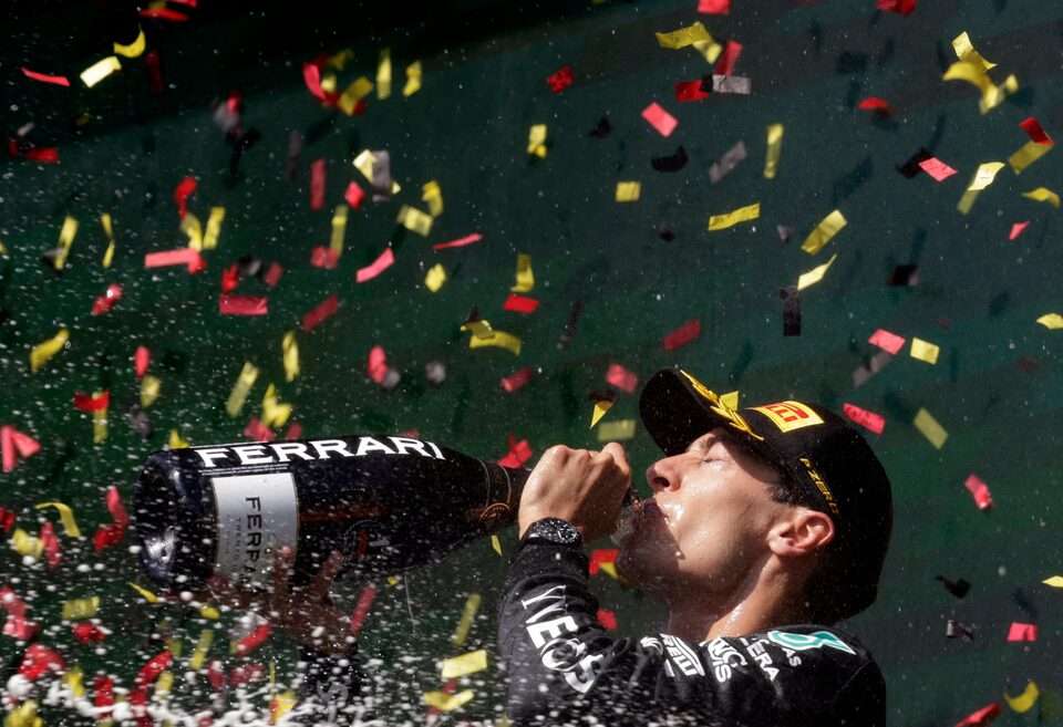 Russell Loses Belgian GP Win Over Car Weight Issue, Hamilton New Winner