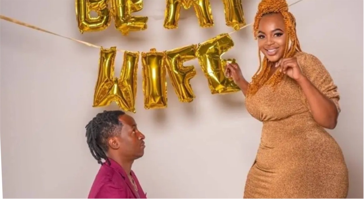 Social Media Buzzes as Slay Queen Evangelica Sandie Reveals How Her Fiancé Sold His Car to Fund Their Engagement