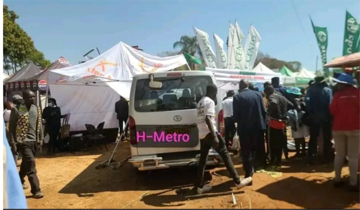 Harare Agricultural Show Accident: Two People Injured After Kombi Crashes Into Exhibition Stand