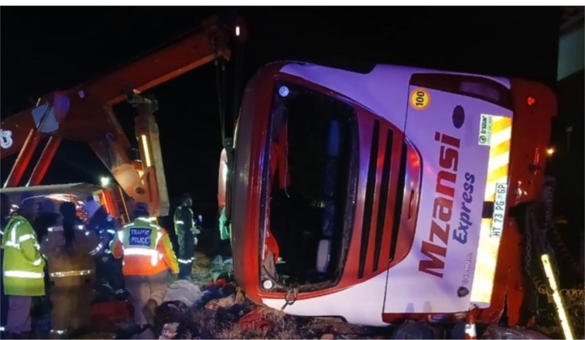 Ten Zimbabweans Killed, Thirty Others Injured after Mzansi Express Bus Overturns in Limpopo