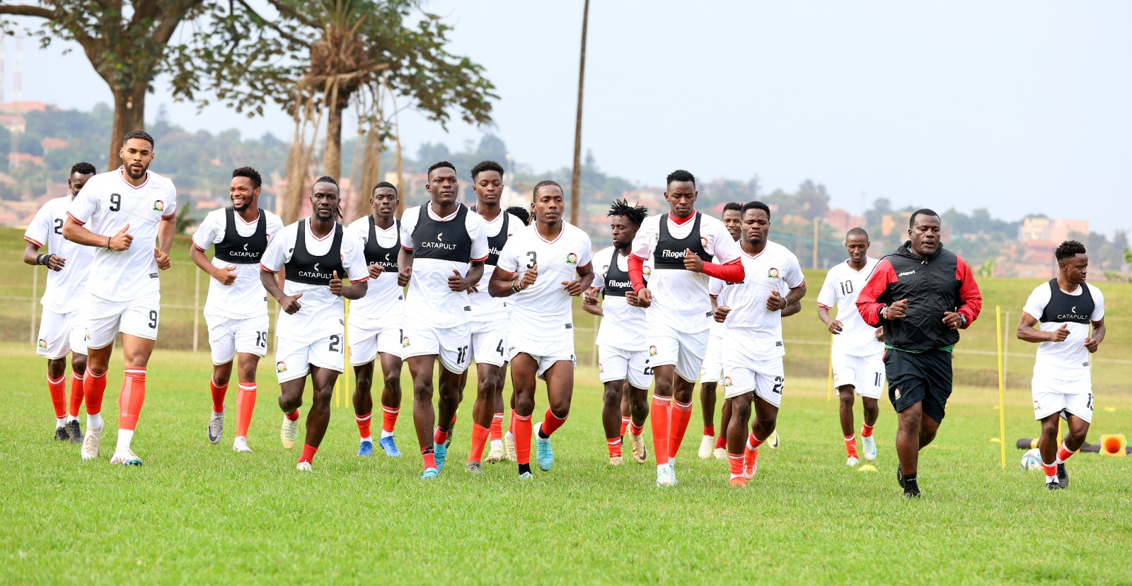 Kenya arrive in Uganda, hold first training ahead of Warriors clash