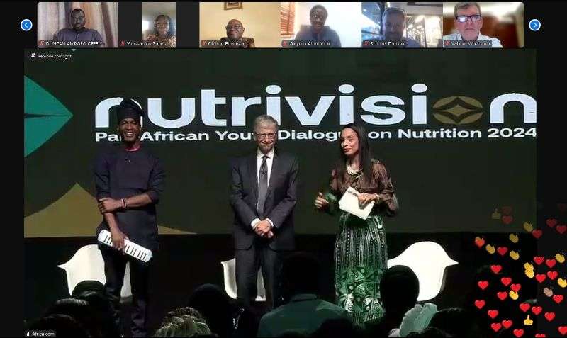 Bill Gates Engages African Youth Voices in Nutri-Vision Dialogue