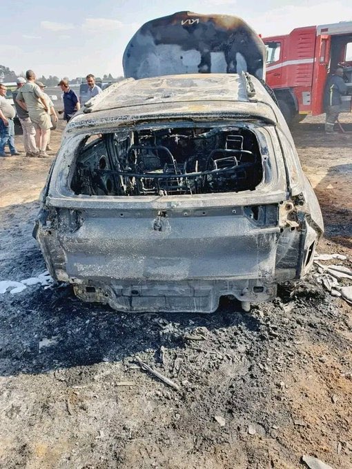 Investigation under way after fire destroys 19 cars & injures man at Bethlehem airshow