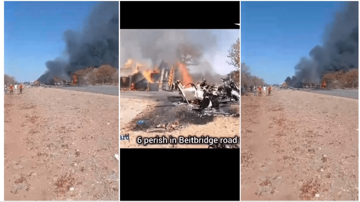 Eyewitnesses Narrate The Horror Of Watching Passengers Burn To Death At The Masvingo-Beitbridge Road Accident Scene