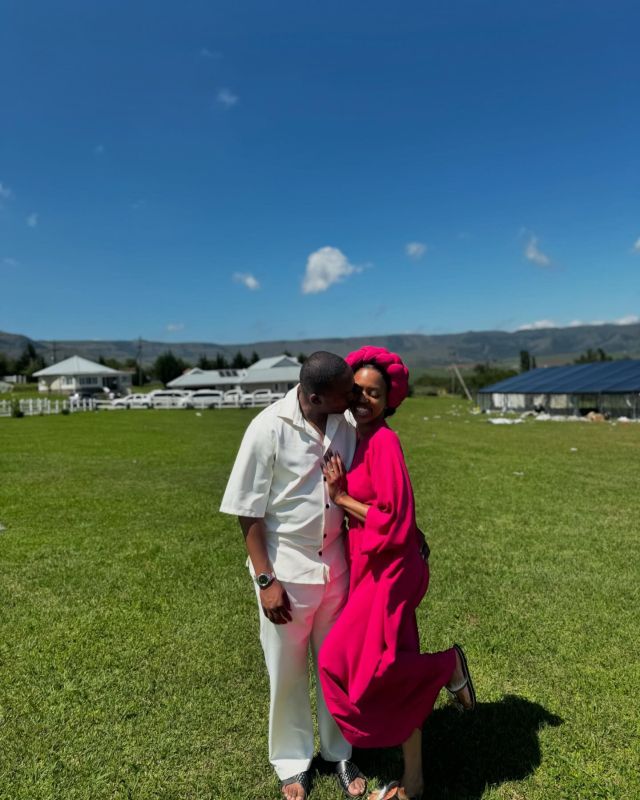 Actor Lizwe Khumbuza finally marries Luyanda Duma in a private ceremony