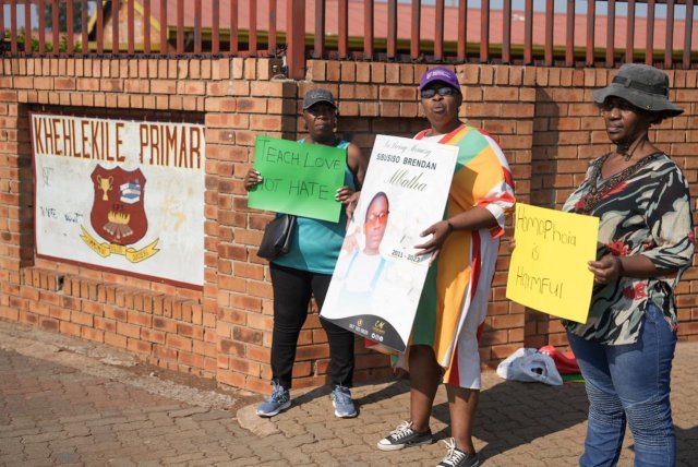 Thokoza community protests against Deputy Principal accused of bullying now dead pupil