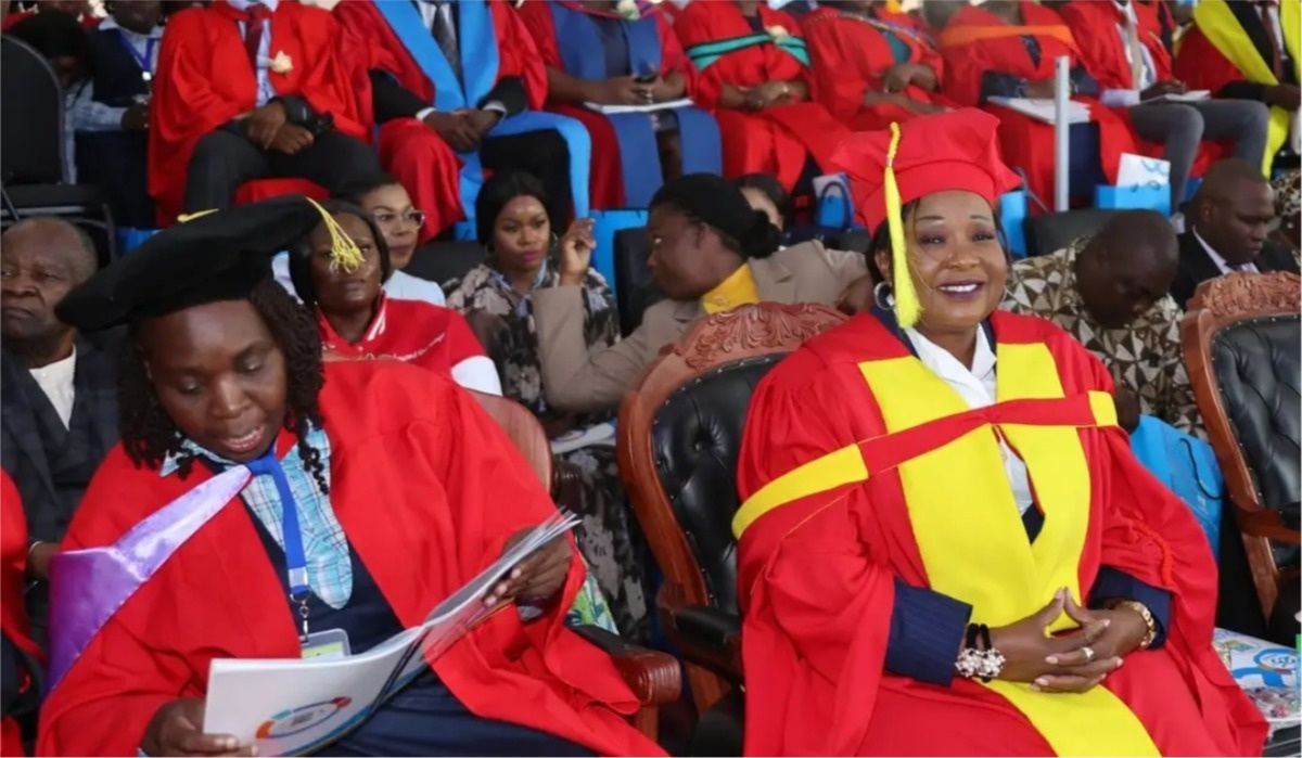 Dr. Auxillia Mnangagwa Graduates