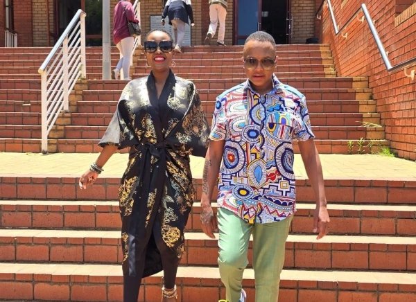 Lebo Keswa and Pearl Mbewe at Randburg Magistrate's Court