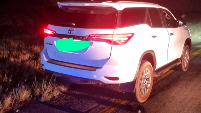 Toyota Fortuner stolen