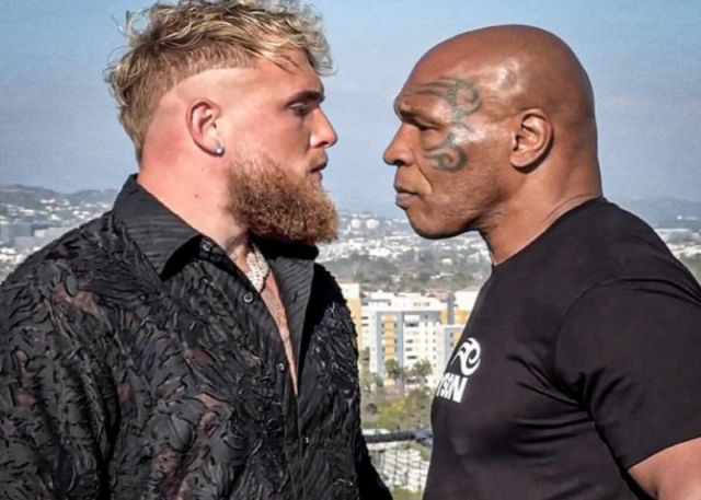 Jake Paul and Mike Tyson ,Netflix