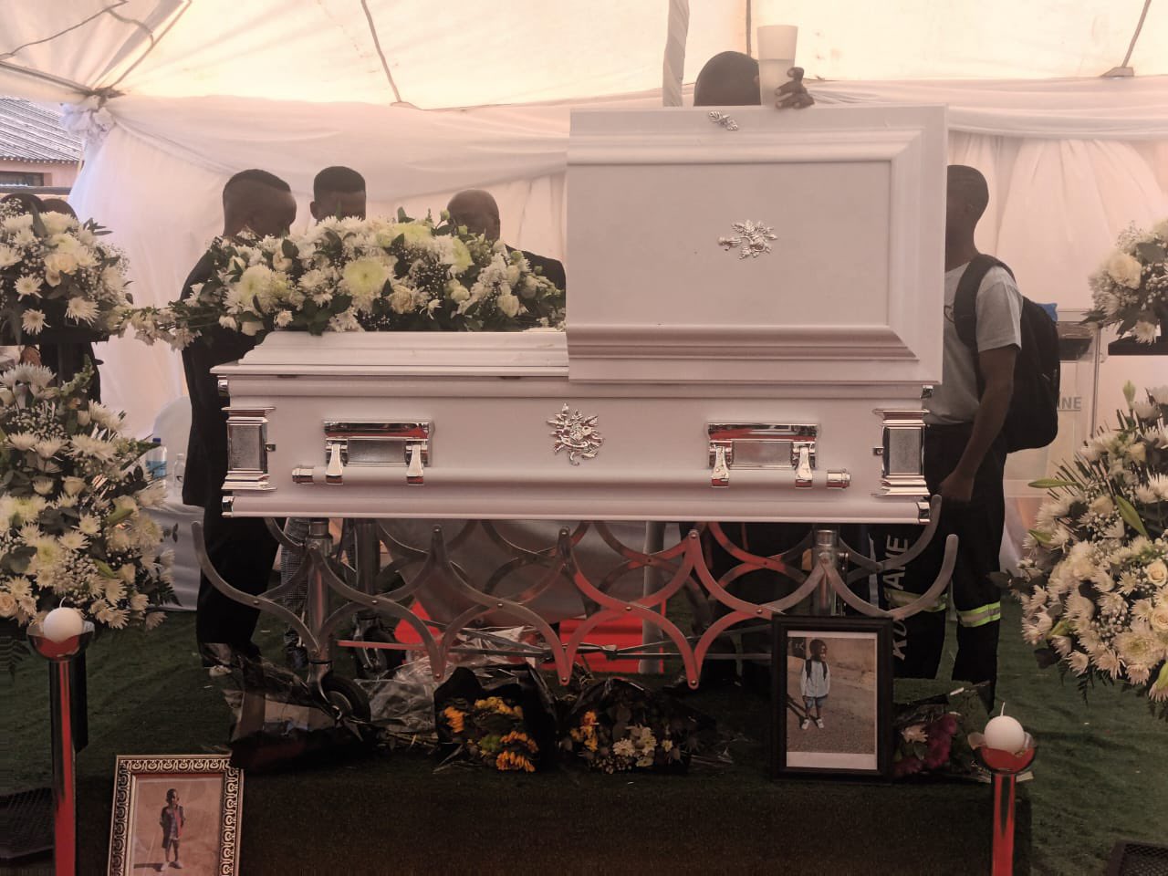 Diepkloof community gathers to bid 5-year-old Siyabonga Mnisi goodbye