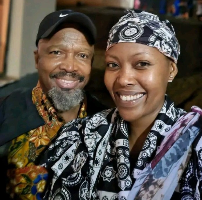 Sello Maake kaNcube and Pearl Mbewe