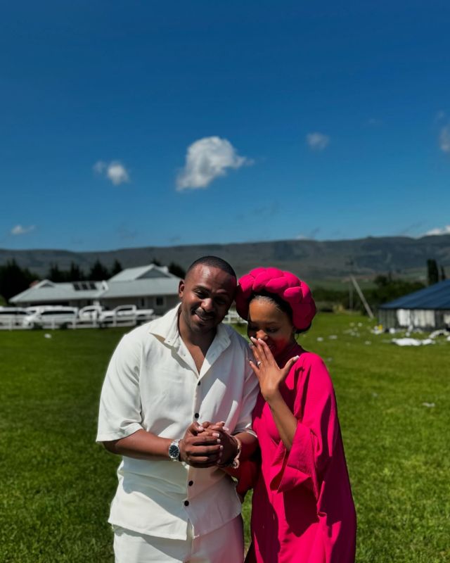 Actor Lizwe Khumbuza finally marries Luyanda Duma in a private ceremony