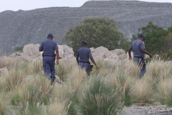 illegal miners resurface in Stilfontein