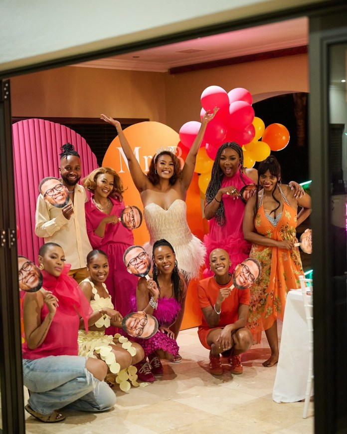 Tshepi Vundla's bridal shower