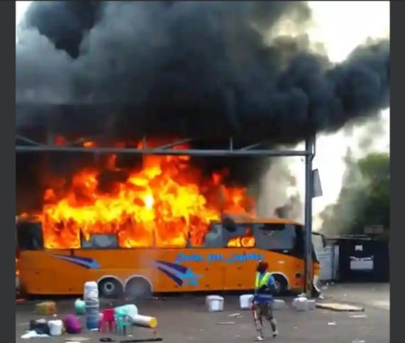 Armed Robbers Torch Bus, Kill Conductor in Brazen Heist – Eduzim News