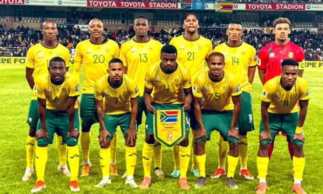 Warriors’ opponents Bafana Bafana’s Afcon squad announced