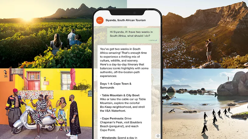 South African Tourism Launches Siyanda AI Tool for North American Travelers