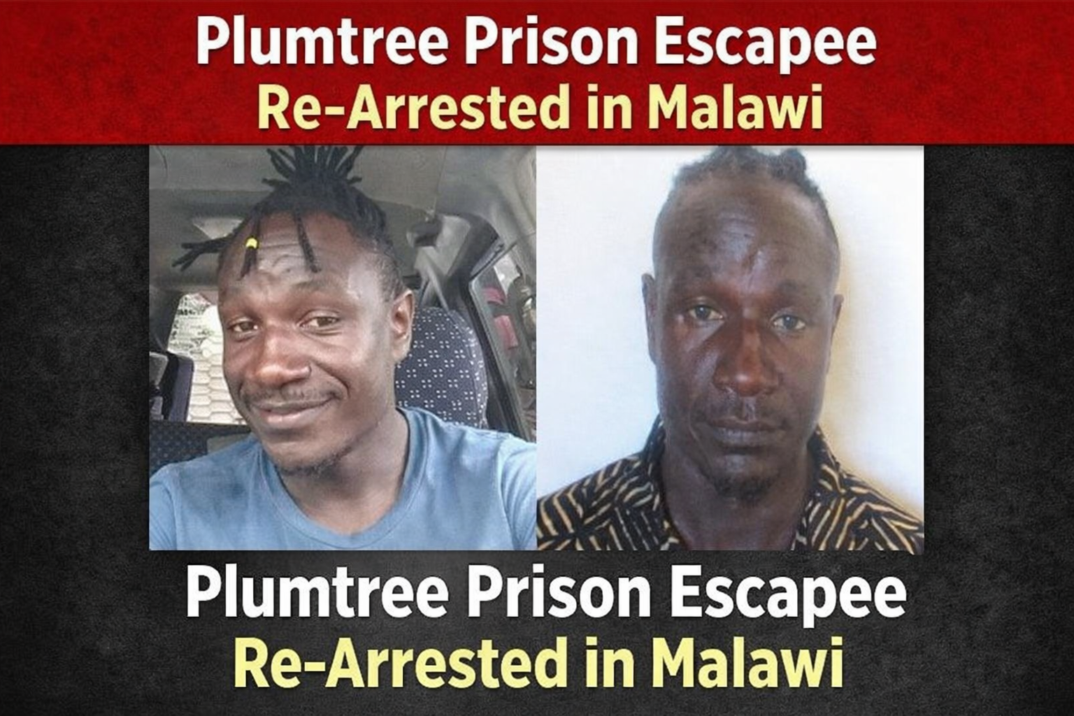 Dangerous Plumtree Prison Escapee Re-Arrested in Malawi – Eduzim News
