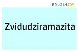 Zvidudziramazita