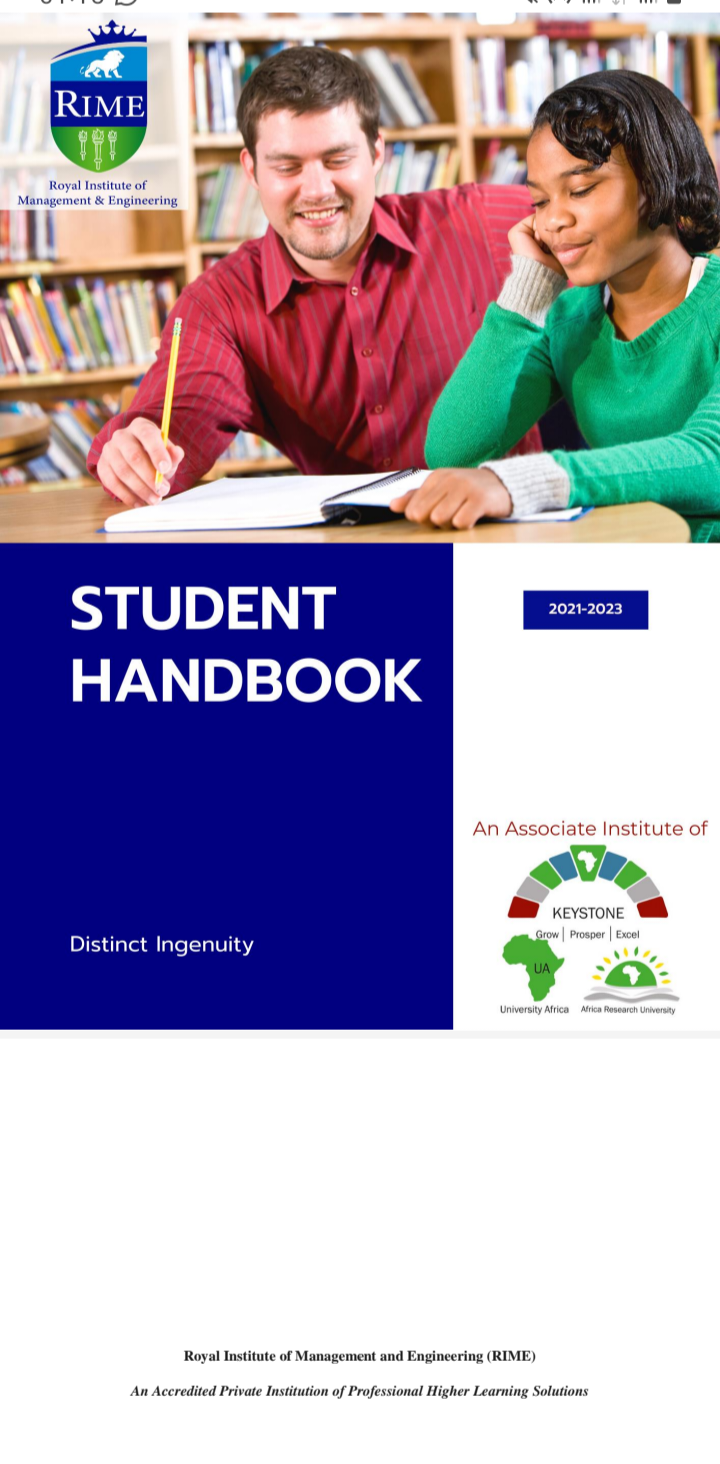 Rime Handbook 2021 to 2023 1 Rime Handbook 2021 to 2023