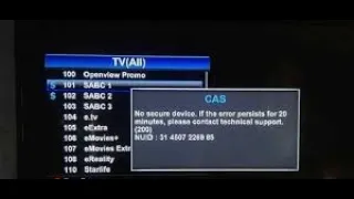 How to solve No Secure Device Error on OpenView 10 How to solve No Secure Device Error on OpenView
